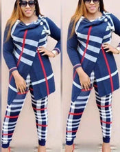 Load image into Gallery viewer, Jackets 2 Piece Set Women Clothes Autumn Winter Top And Sporting Pants Sweat Suit Two Piece Vocation Outfit Matching Sets